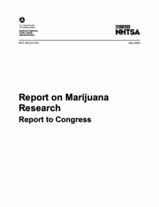 NHTSA Report on Marijuana Research